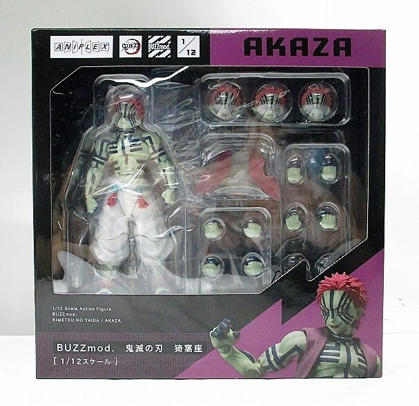 AKAZA Figure BUZZmod. KIMETSU NO YAIBA DEMON SLAYER ANIPLEX