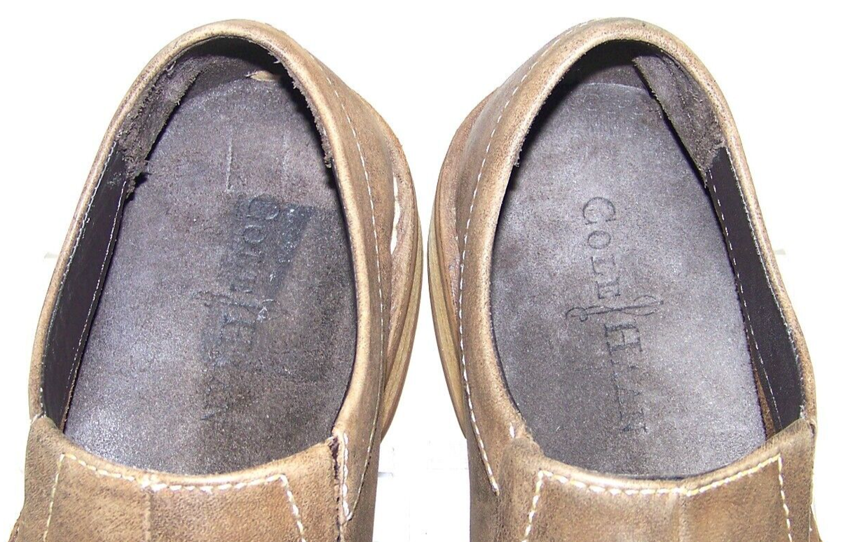 Cole Haan Mens Dryden C10323 Brown Leather Casual Slip On Loafers Size 10-1/2 DAVIES-GRAND-DRV-  main image 2