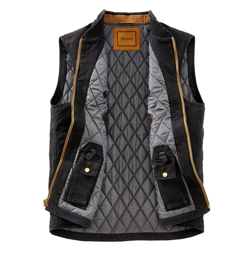 Venado Concealed Carry Vest for Men - Heavy Duty Canvas - Conceal Carry Pockets image 3