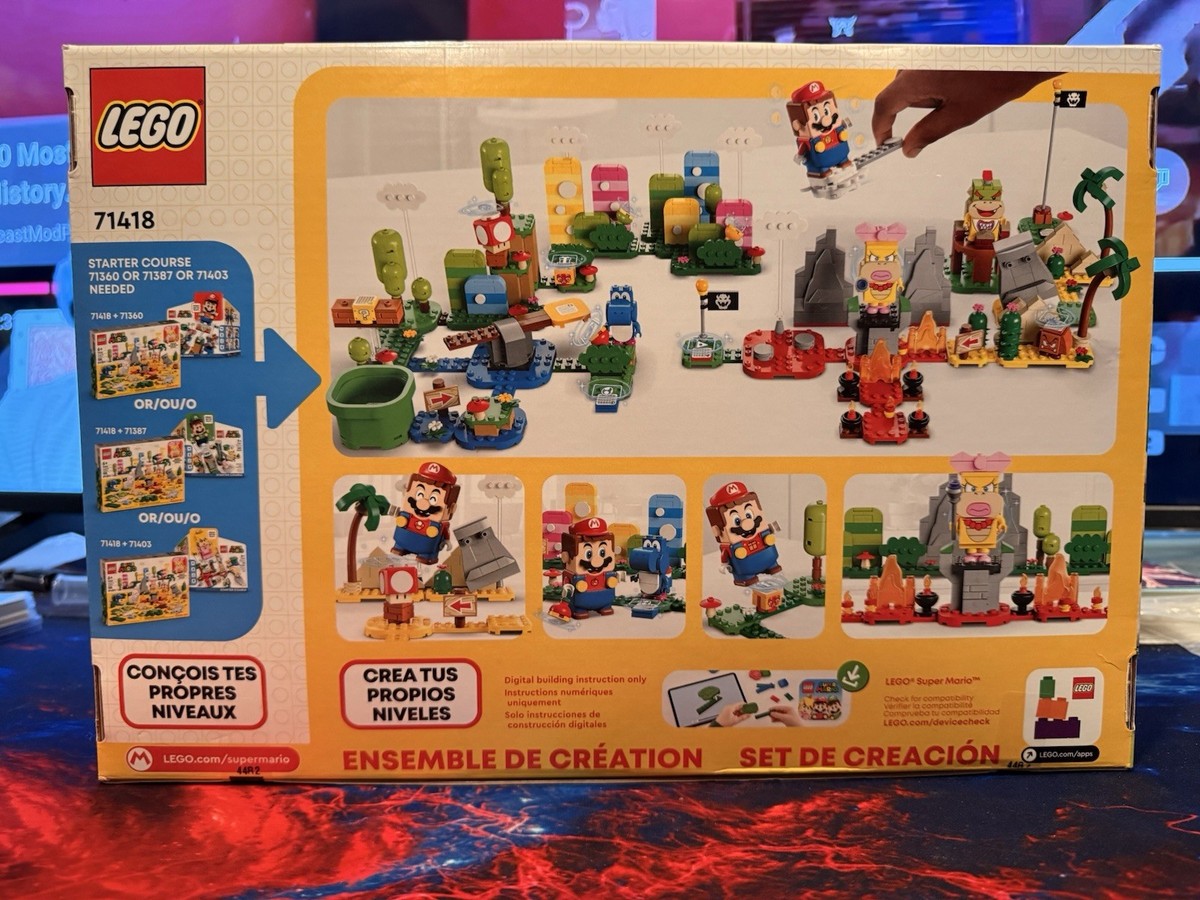 LEGO Super Mario: Creativity Toolbox Maker Set (71418) for sale