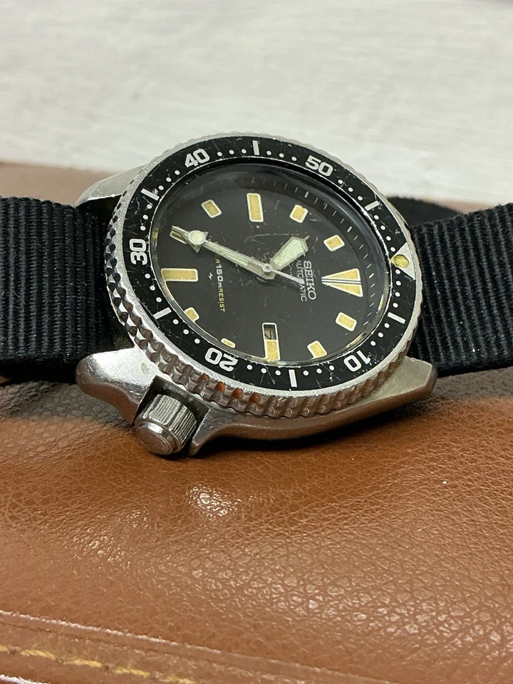 Seiko 4205-015T automatico 1982 originale, perfettamente funzionante, vintage - Immagine 3 di 4