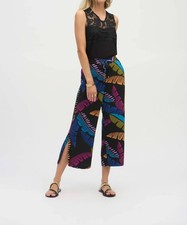 Joseph Ribkoff Floral Full-Length Trousers Size 4