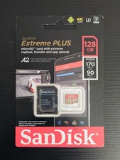 SanDisk Extreme PLUS 128GB microSDXC U3 V30 A...