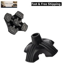 Cane Tips, 3/4 Inch Heavy Duty Walking Stick Protector Durable Rubber Ferrule...