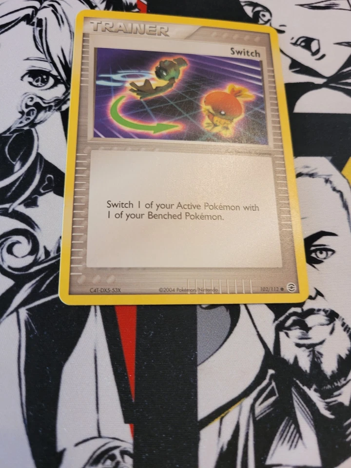 SWITCH - 102/112 - FireRed LeafGreen - Common - Pokemon TCG Card - NM - Image 2 of 3