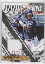 2019 Panini Elite Extra Edition Prospect Materials Black Gabriel Arias 03xg