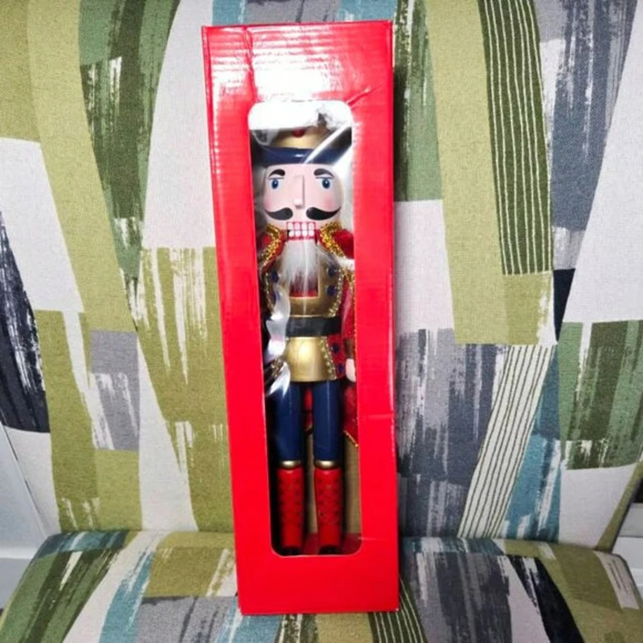 Wooden Nutcracker Christmas Decoration EUC Original Box #A2
Opens in a new window or tab