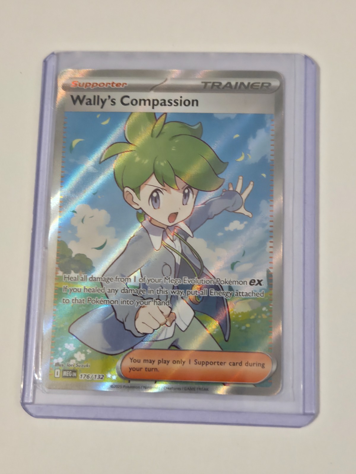 Wally's Compassion - 176/132 - ME01: Mega Evolution (MEG) Pokémon TCG