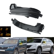 1 Paar Aussenspiegel Blinker Spiegelblinker für Skoda Kodiaq NS6 NS7 NV7 2016-20