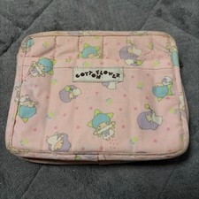 Little Twin Stars Kikirara Pouch Super Rare Showa Vintage 1976 Sanrio