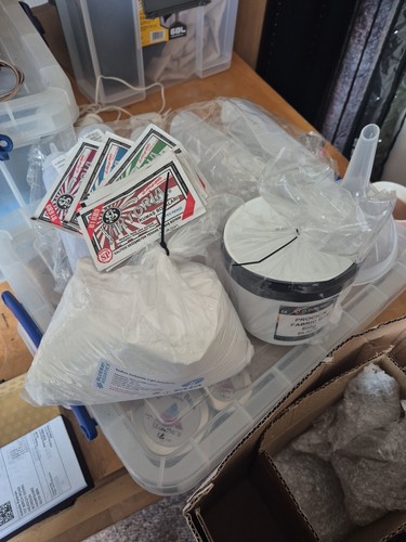 Bundle Of Tie Dying Materials - 12 Colours