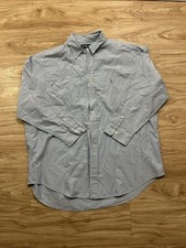 Ralph Lauren Yarmouth Oxford Shirt Mens L Light Blue Button Down Cotton
