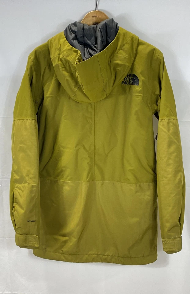 Abrigo Chaqueta Aislante Con Capucha DryVent Verde Chartreuse Para Hombre XS Foto 2 de 4