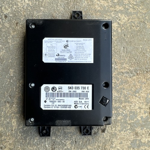 2010-15 VW GOLF JETTA TIGUAN BLUETOOTH COMMUNICATION INTERFACE MODULE 5K0035730E