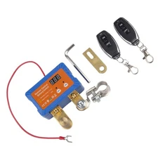 12V 24V Remote Battery Disconnect Switch 140A Automatic Power Shut Off Device