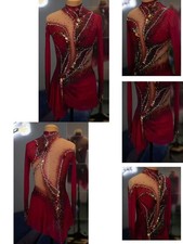 Figure skating costumes can be customized for competition