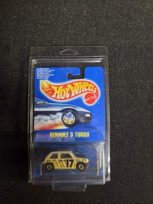 Hot Wheels Renault 5 Turbo Diecast Car Yellow Black Unopened Box 1990