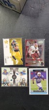 Football 9 Card Lot Hines Ward Marvin Harrison Rookies Golden Tate Brandon...