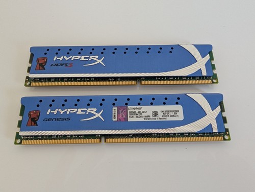 8 GB (2x4GB) DDR3 UDIMM RAM - HyperX Genesis KHX1600C9D3K2/8GX - PC3-12800