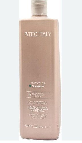 Tec Italy Color Care Shampoo Post Color for tinted hair 33.81 oz/1 lt - 第 1/1 張圖片