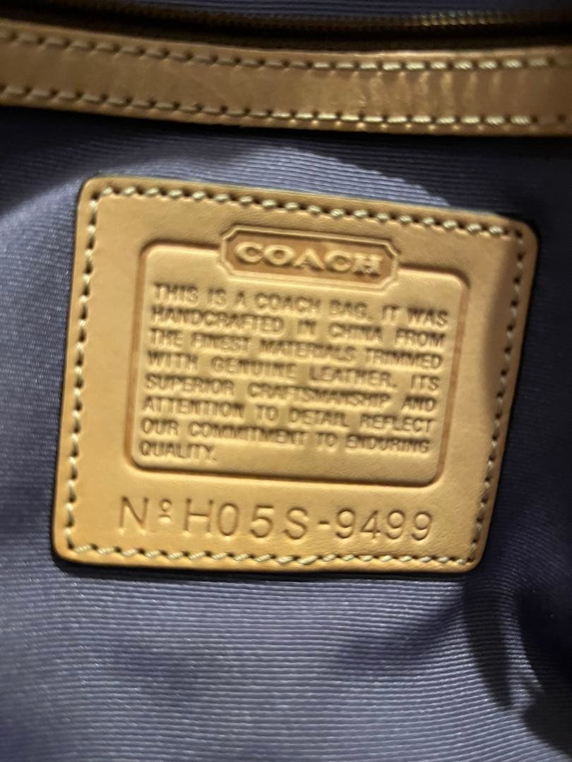 COACH Patchwork Multicolor Tote Bag Shoulder Hand… - image 9