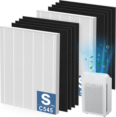 2 Pack C545 HEPA Replacement Filter S Compatible with Winix C545 Air Purifier, R