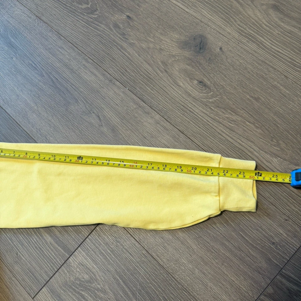 Polo Ralph Lauren Men’s Long Sleeve Polo Shirt Yellow Size L Classic Red Pony - Image 3 of 4