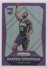 2015-16 Panini Prizm Rookies Purple Prizm 33/99 Rakeem Christmas #313 7f0