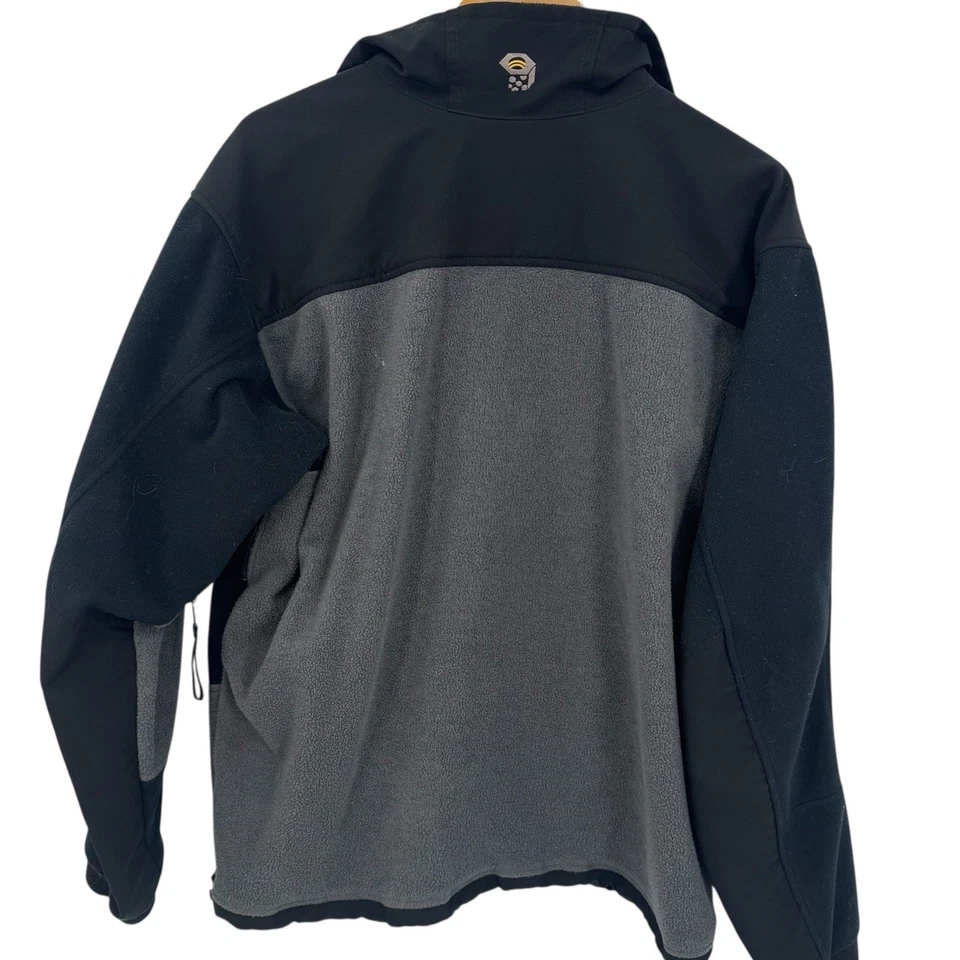 Chaqueta polar Mountain Hardware Windstopper XL para hombre gris negro ligera Foto 2 de 4