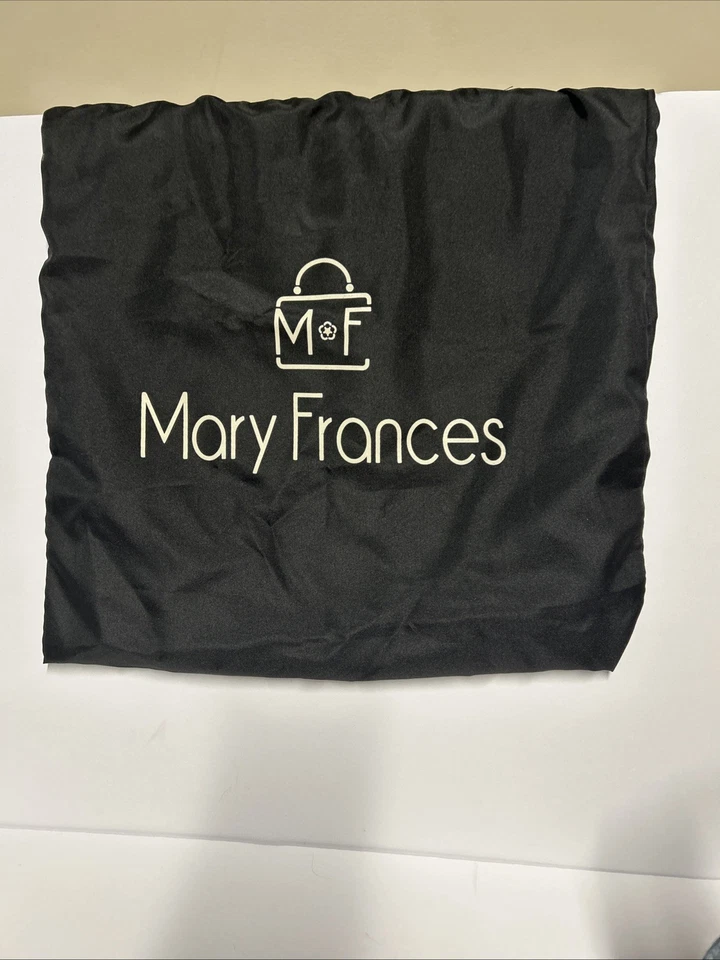 MARY FRANCES La Petite Flor Adornada Flor Tienda Mango Superior BOLSO RARO CERTIFICADO DE AUTENTICIDAD Foto 3 de 4