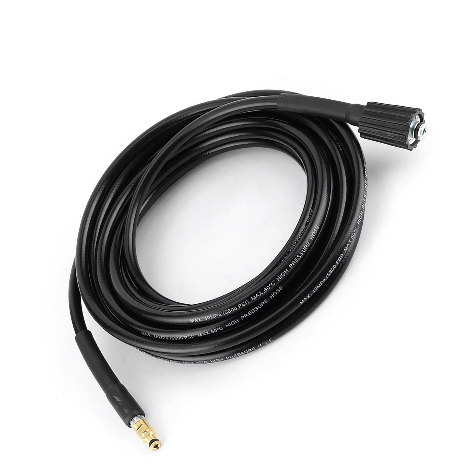 ⁺8M 40MPa/5800PSI Auto Washer Hose High Pressure Water Cleaning Rubber Pipe For