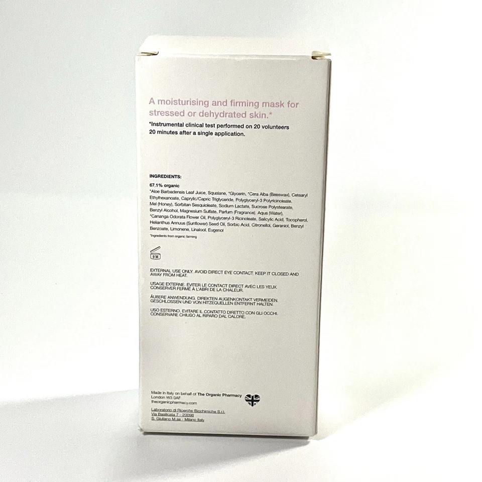The Organic Pharmacy Honey & Jasmine Mask Firm & Moisturise 2.03 fl oz NIB - Image 3 of 4