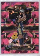 2024 Panini Select WNBA Concourse Pink Ice Prizm Stephanie Soares #7 fm0