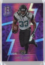2016 Panini Spectra Neon Pink 7/10 Chris Ivory #23 1qa