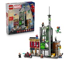 LEGO Marvel Spider-Man vs Oscorp Building 76324, Super Hero Building US Stock 