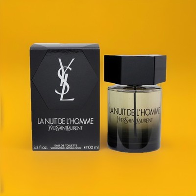 YSL La Nuit De L homme Le Parfum 100 Ml 3.3oz Men s Cologne New Sealed 