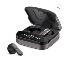 Image of New Mixx StreamBuds Ultra Hybrid True Wireless Earbuds Black Gun Metal RRP60£