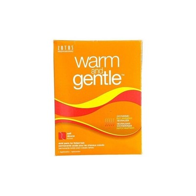Zotos Warm & Gentle Acid Perm Soft for Tinted Hair Exothermic Neutralizer