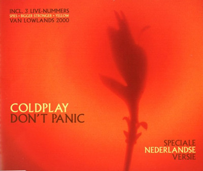 Coldplay   Don't Panic (2001) Parlophone CD single 4-track Netherlands NEW