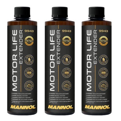 3x 450ml MANNOL 9943 Motor Doctor + Ester Motoröl Additiv Schutz Motorschutz 