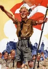 WW2 German Third Reich Jugend Rally Military Poster Art Print