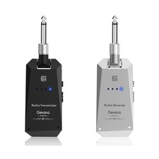Wireless Guitar Transmitter Receiver Set 5.8GH Wireless Guitar System 4 Chann...