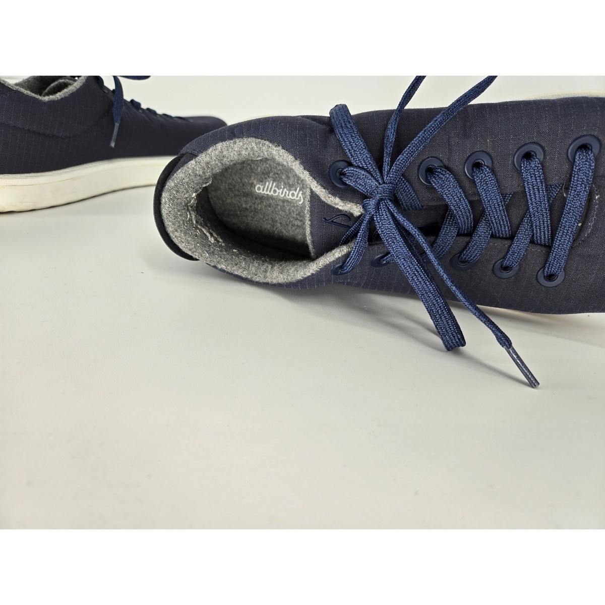Allbirds Wool Piper Sneakers Mens Size 12 Knit Running Shoes Blue Allbirds Navy Wool Piper Sneakers Men main image 2