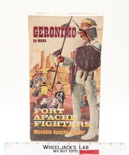 Geronimo Fort Apache Fighters 1974 MARX Best of the West W/Box Complete Set