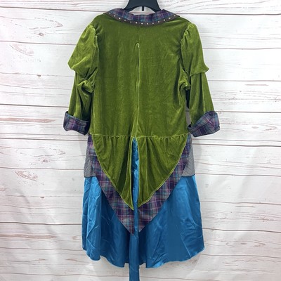 Leg Avenue Damen Mad Hatter Kostüm – Inklusive Kleid & Zylinder | Größe M (EUR 38) + Lila Petticoat