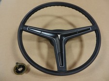 1969-1981 Pontiac Gto Firebird Lemans Grand Prix Black Deluxe Steering Wheel