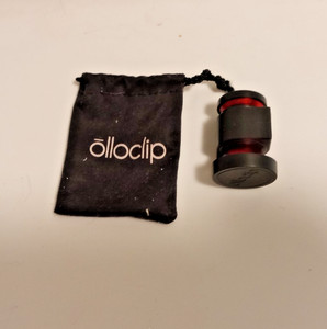 Olloclip Lens Fisheye Wide Macro Slim Phone Fit Black Red w Storage Bag Travel
