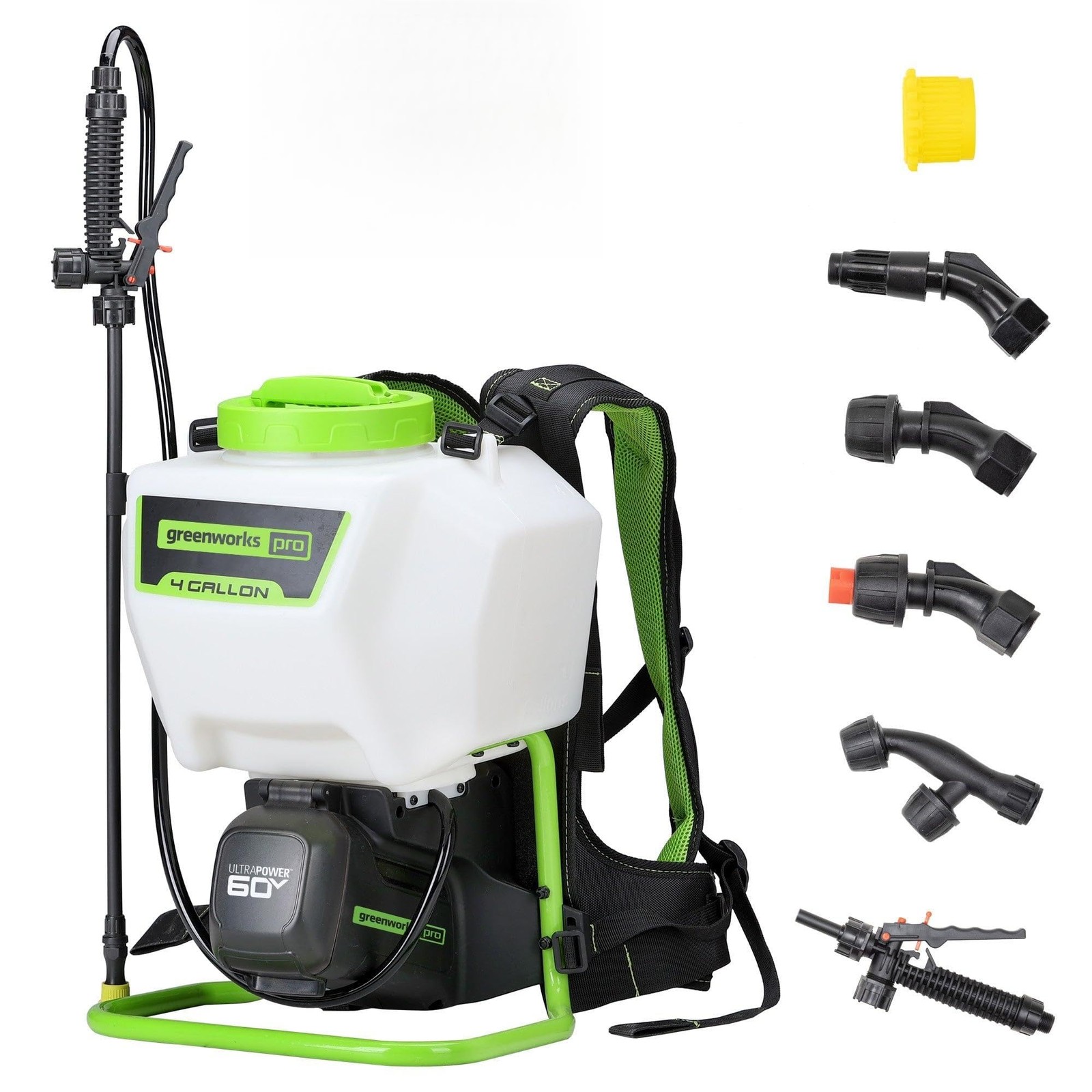 Greenworks BPS60B00 60V Battery Powered Backpack Sprayer 70 PSI 05 GPM Flow 17390₽