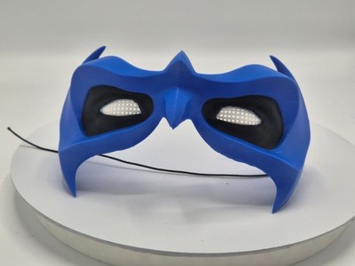 Superhero Sidekick Nightwing Domino Mask | Wearable Robin Costume Mask