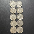 Date and Mint varies: [LOT OF 10] 1946-1964 Roosevelt Dimes 90% Silver Coin Set